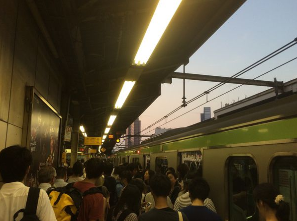 擠死人不償命的山手線電車 GogoJapan日本留遊學   學員心得分享  